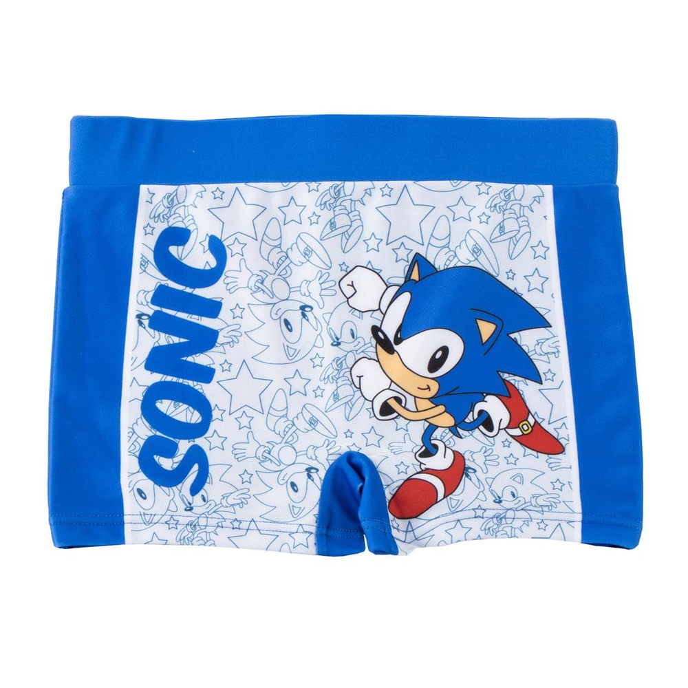 Sonic Stjerner Badebukser | Sonic Badetøj - Temashop