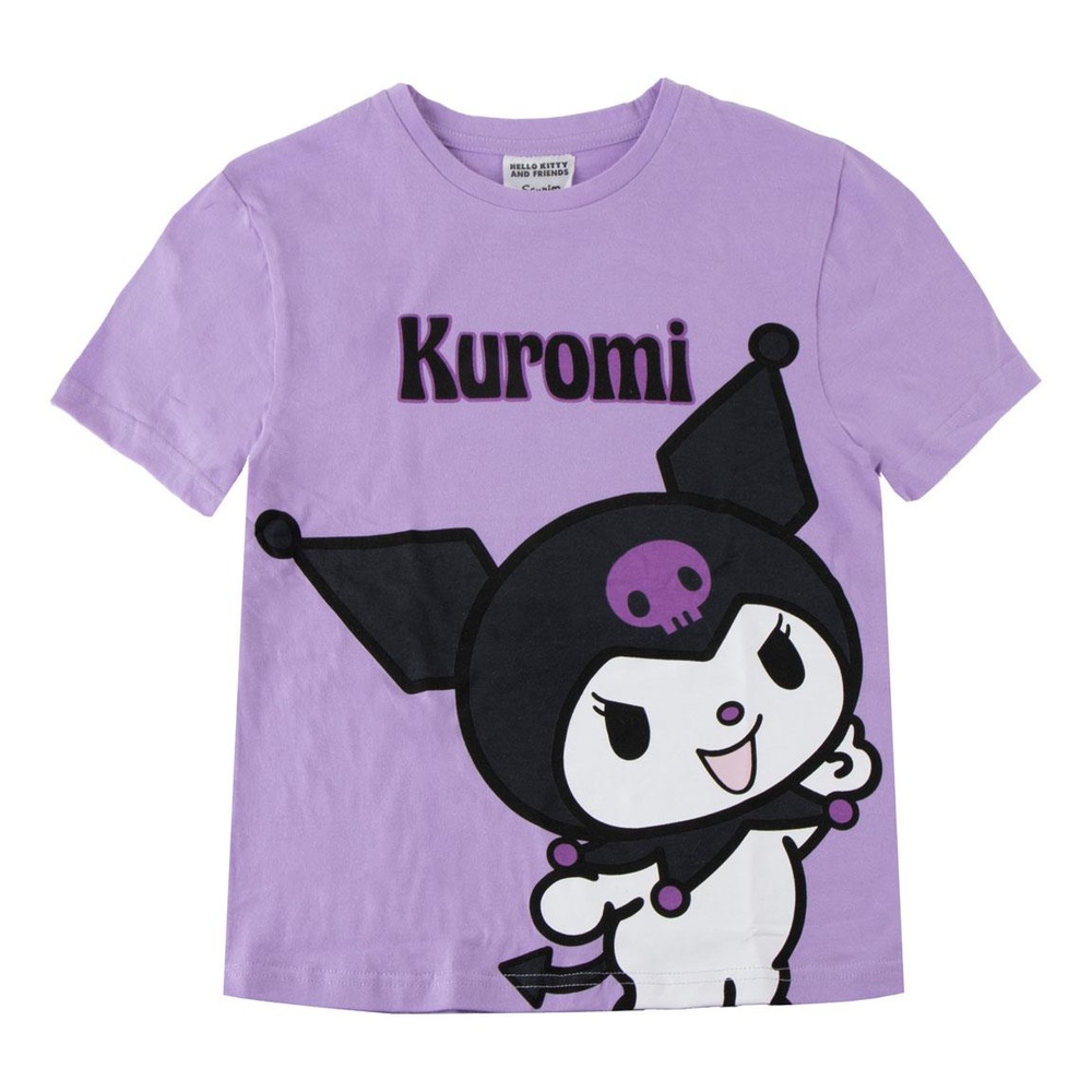 Hello Kitty Kuromi T-Shirt | Hello Kitty Overdel - Temashop
