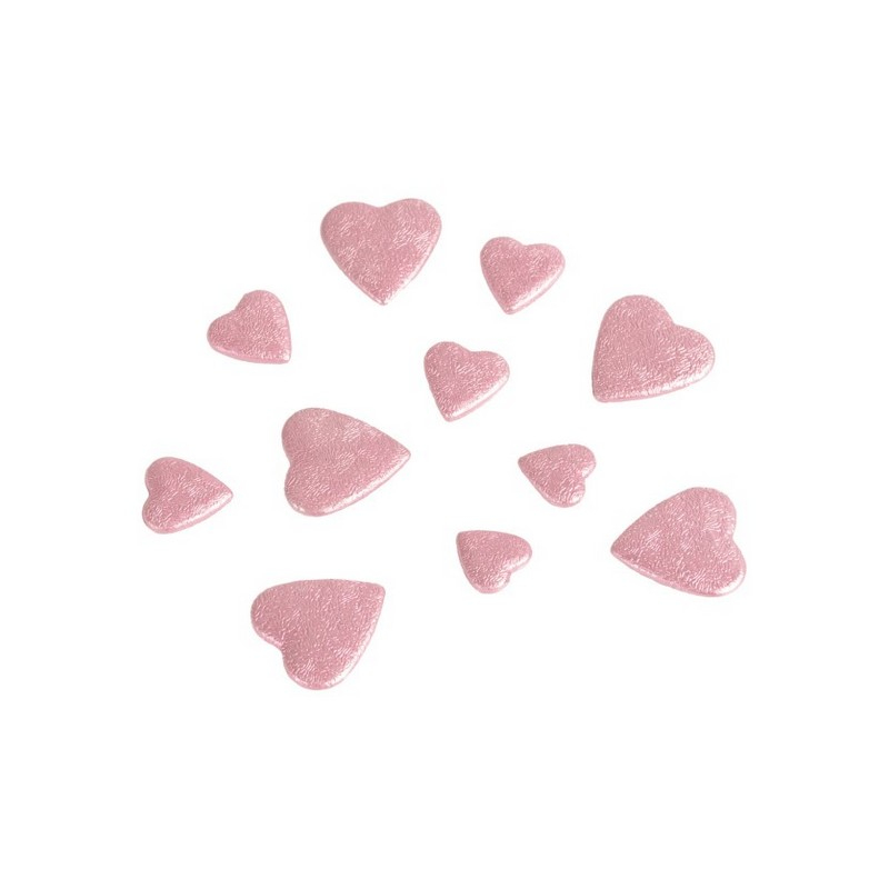 Hjerte Konfetti Lyserød