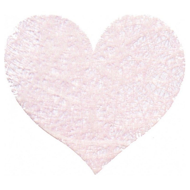 Blonde Hjertekonfetti Lyserød