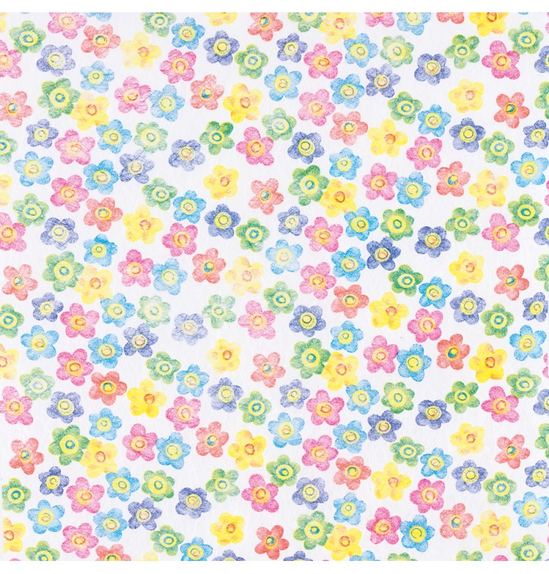 Sommerblomster Bordløber Multifarvet