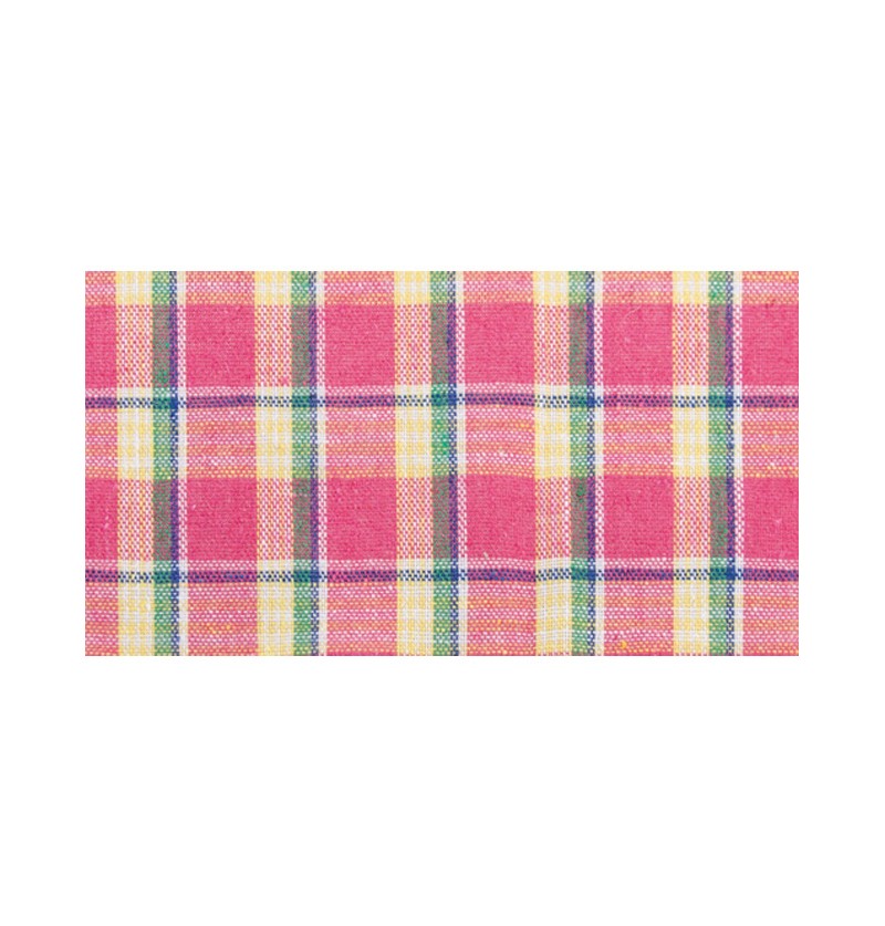 Hør Bordløber Fuchsia - 1 rulle (10 cm x 5 m) | Fiesta Bordløber - Temashop