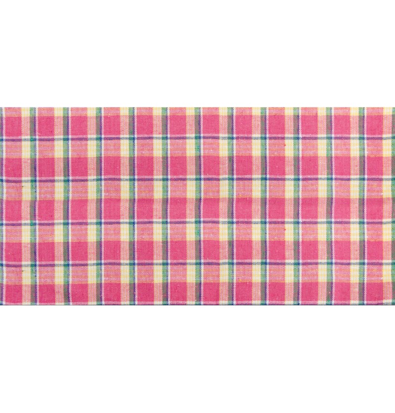 Ternet Hør Dug Fuchsia - 1 stk (140 x 240 cm) | Fiesta Duge - Temashop