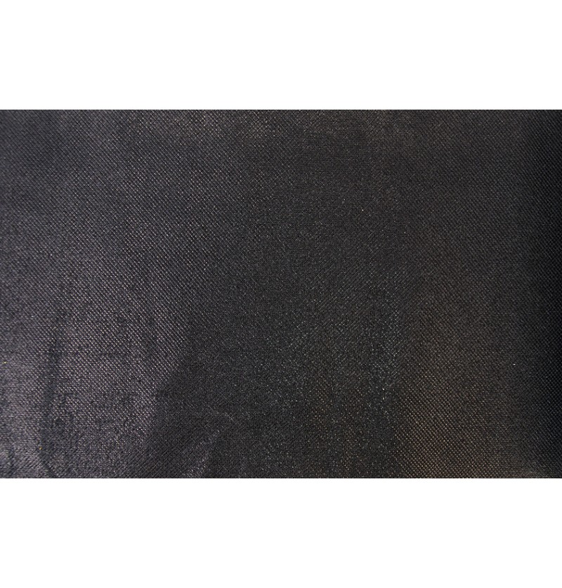 Glossy Dug Sort - 1 stk (150 cm x 3 m) | Sort tema Duge - Temashop