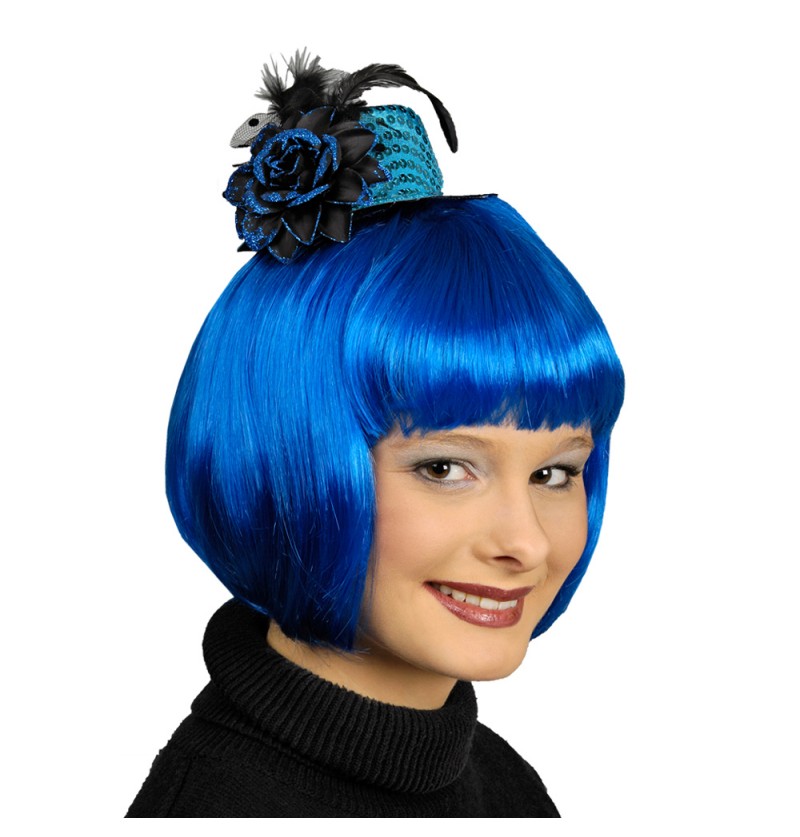Mini Paillet Hat Turkis | Turkis Tema Hat / Hue / Hjelm - Hovedtilbehør - Temashop