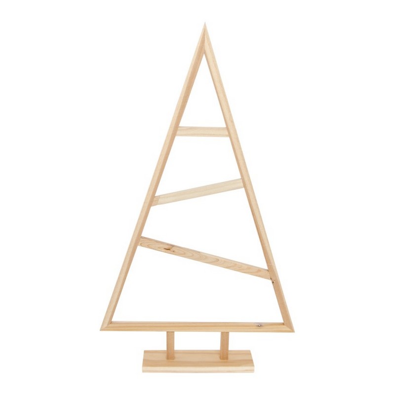 Træramme Juletræ Dekoration - 1 stk | Juletræ Julepynt - Temashop