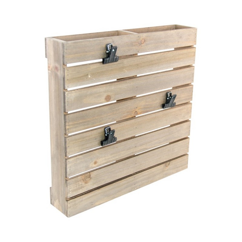 Træpalle Vægophæng - 1 stk | Natur tema Centerpieces - Temashop