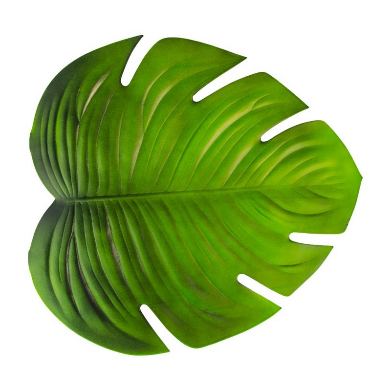 Tropisk Monstera Blad - 1 stk (47 x 42 cm) | Hawaii Blade - Temashop