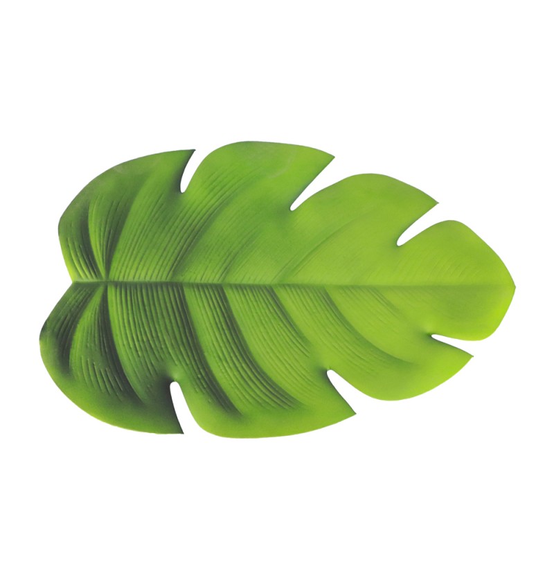 Monstera Blad Grøn - 1 stk (60 x 37 cm) | Natur tema Blade - Temashop