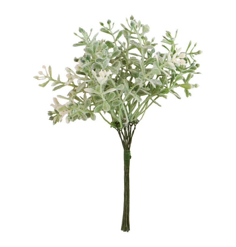 Kunstig Santolinabuket Grøn