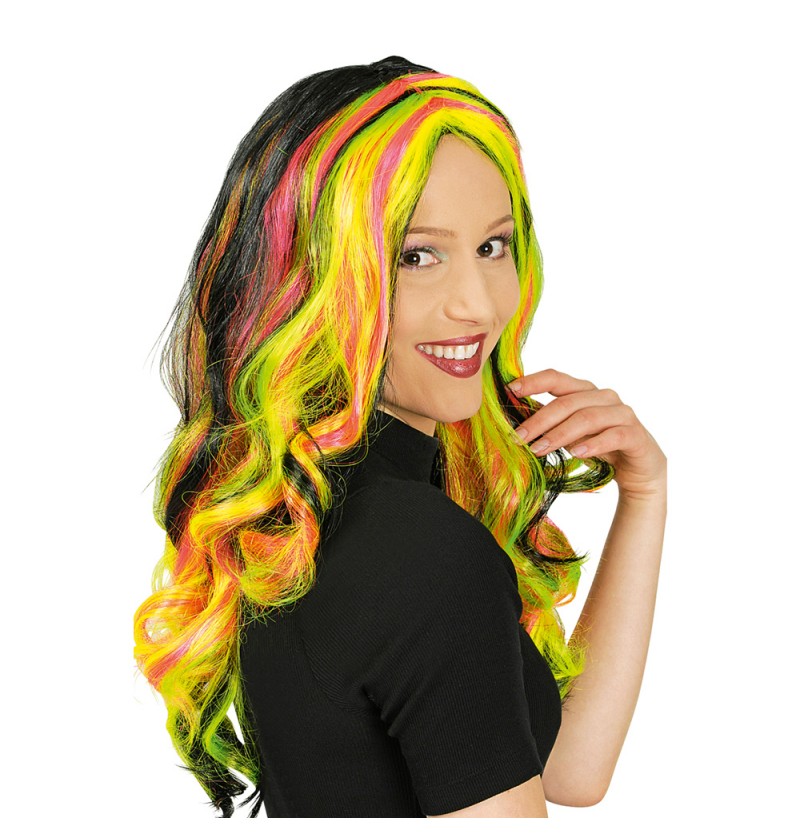 Anime Paryk Sort/Neon