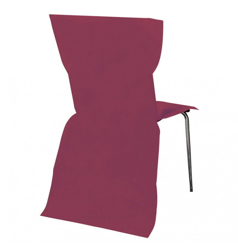 Stoleovertræk Fuchsia - 6 stk | Pink tema Stoledekoration - Temashop