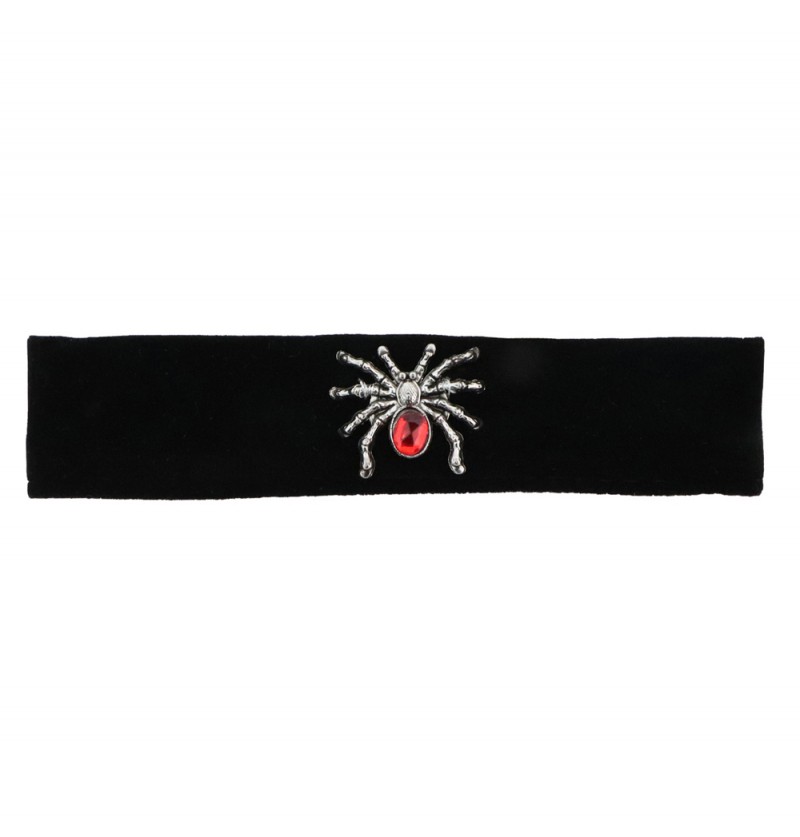 Edderkop Choker Halskæde Sort | Edderkop Halskæder - Smykker - Temashop