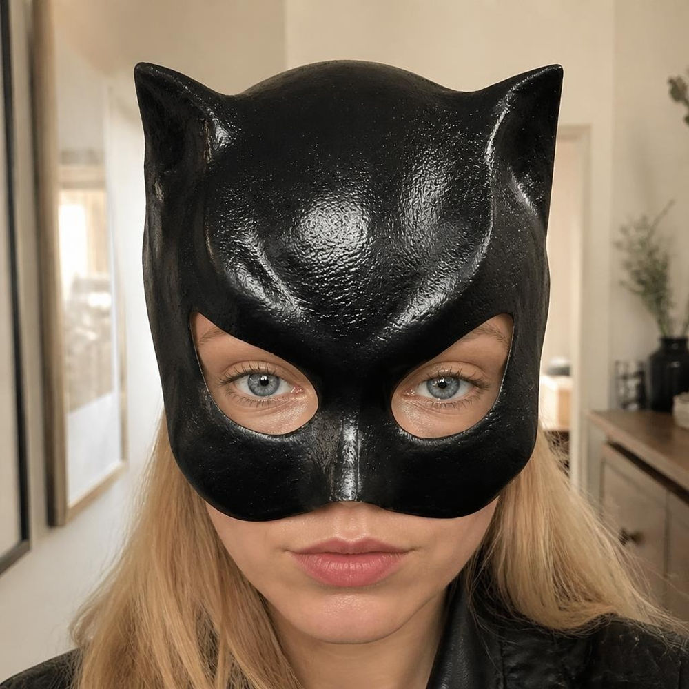 Catwoman Latexmaske