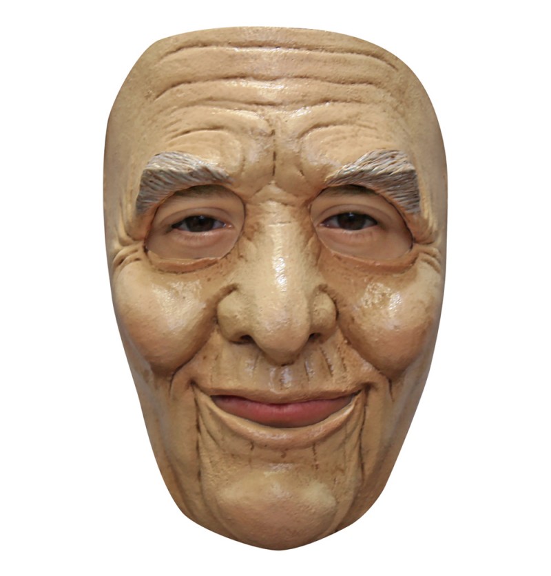 Gammel Mand Latexmaske