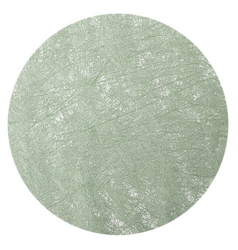 Rund Dækkeserviet Skovgrøn