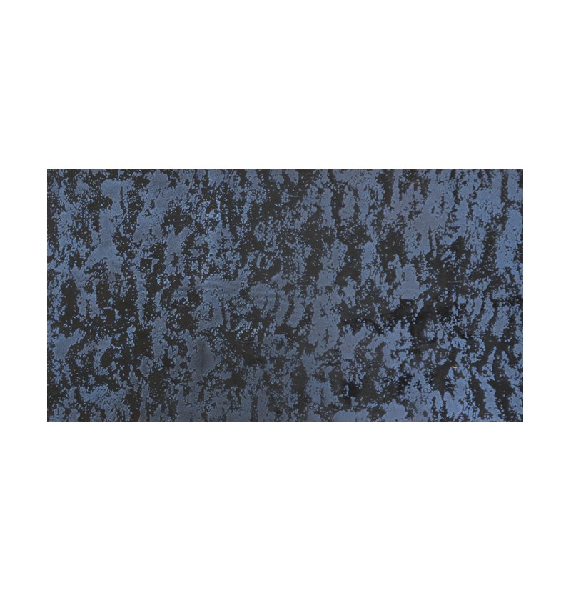 Elegant Velour Bordløber Mørkeblå