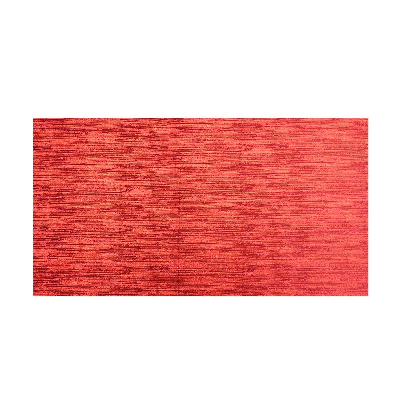 Elegant Velour Bordløber Rød