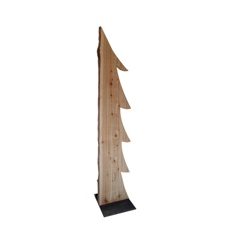 Stående Halvt Juletræ - 1 stk (40 x 40 x 195 cm) | Juletræ Juletræ - Temashop