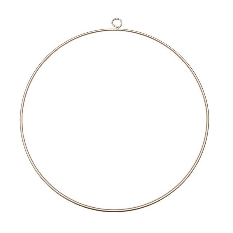 Dekorationsring Guld - 1 stk (40 cm) - Temashop