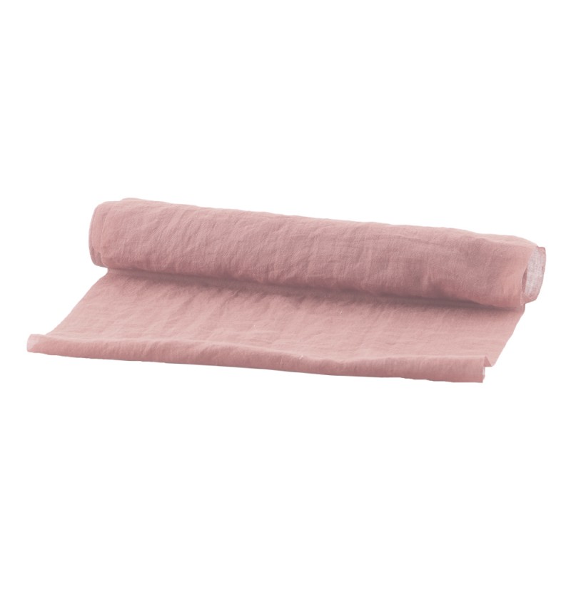 Tarlatan Bordløber Rosa