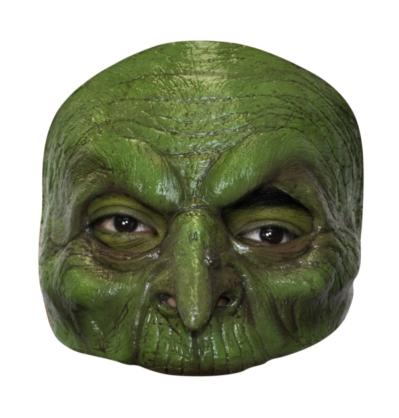 Heks Halvmaske Grøn