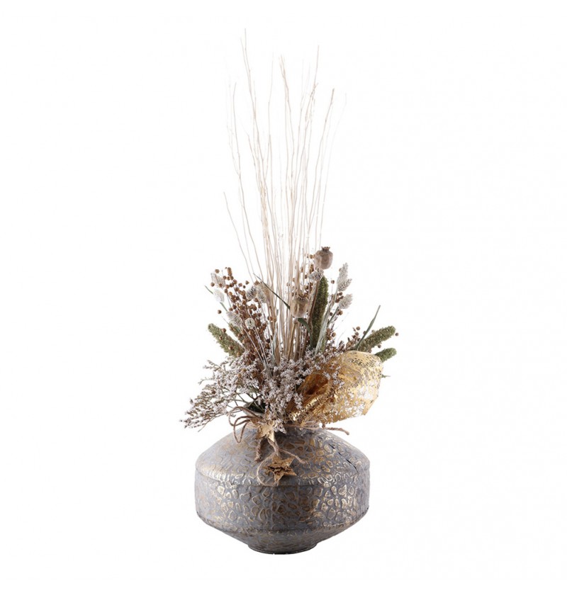 Vinter Dekoration Med Tørrede Grene - 1 stk | Natur tema Julepynt - Temashop