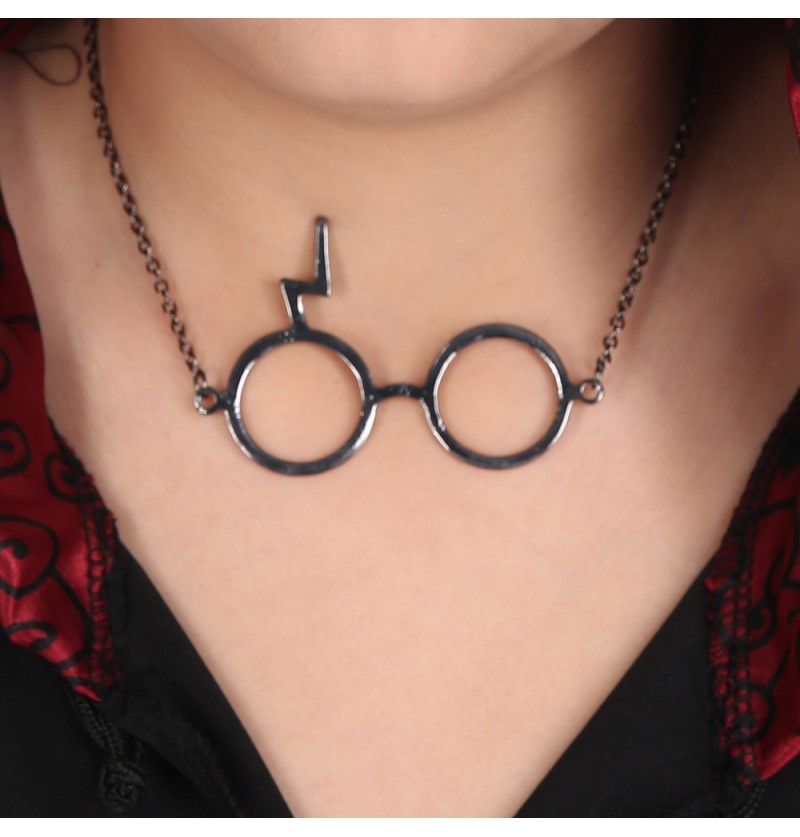 Troldmand Briller Halskæde | Harry Potter Halskæder - Smykker - Temashop