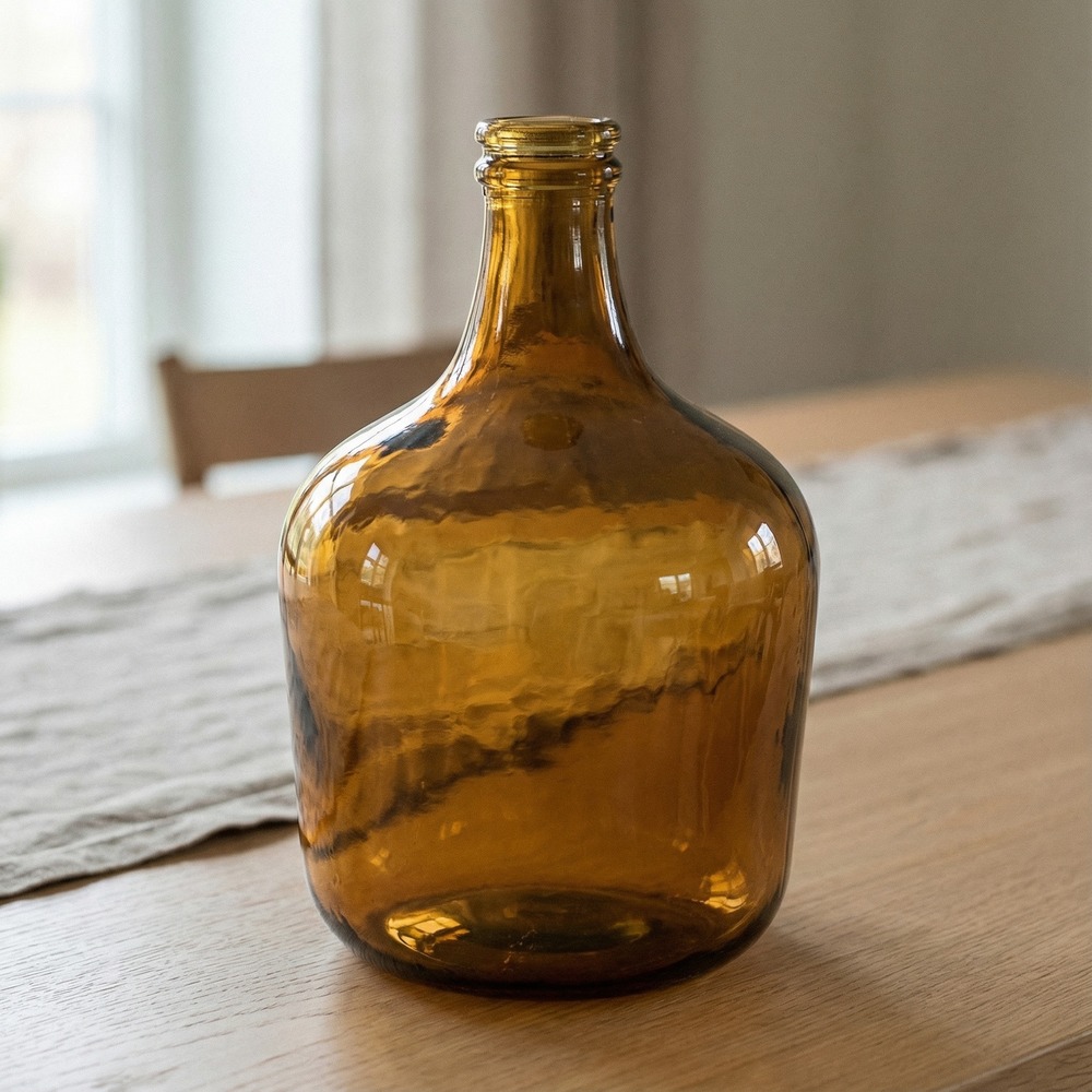Joana Glasvase Amber - 1 stk (27 x 42 cm & 12 L) - Temashop