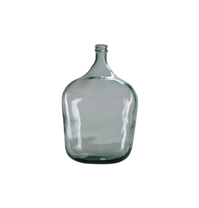 Stor Flaskeformet Glasvase Klar - 1 stk (40 x 56 cm & 34 L) - Temashop