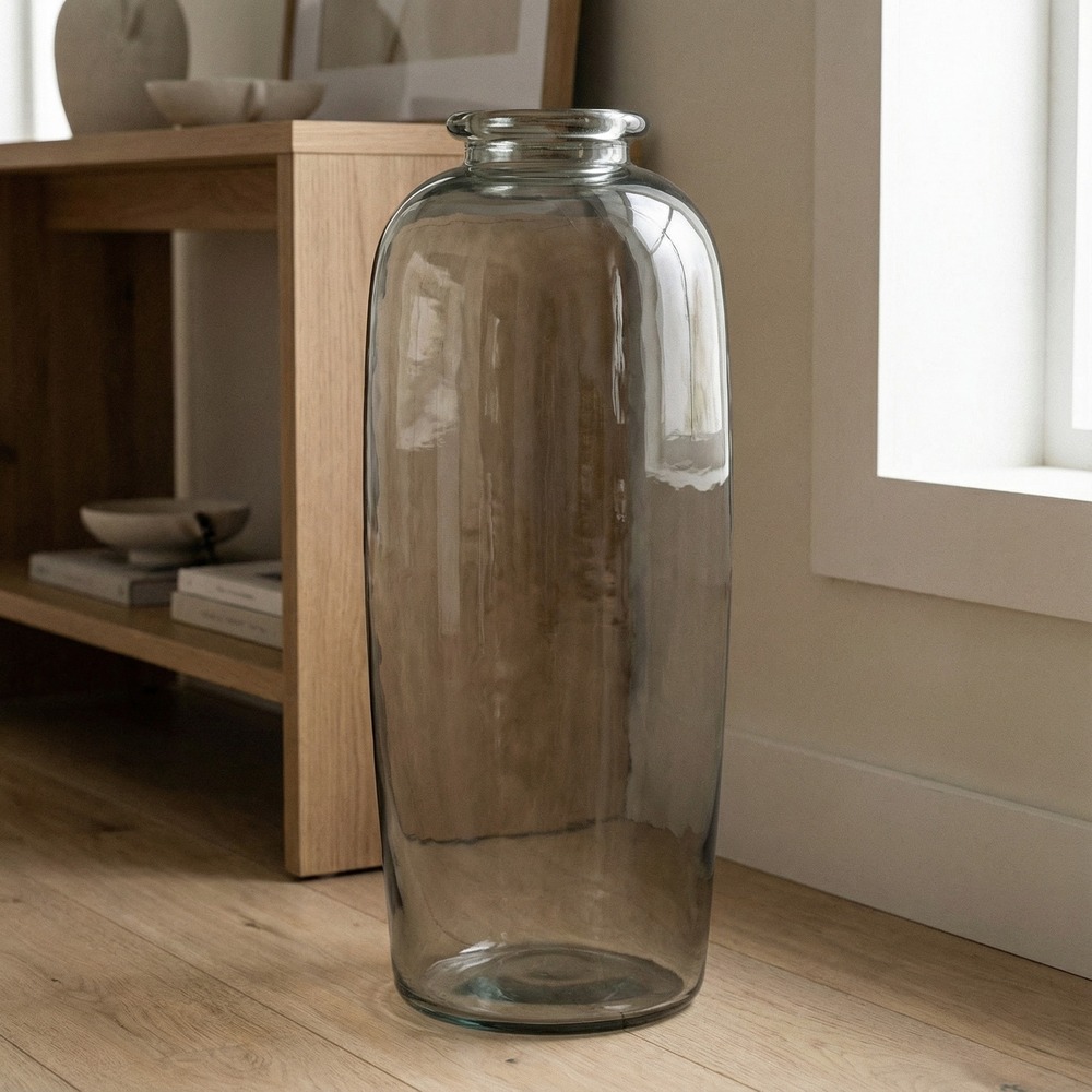 Elisa Glasvase Mokka - 1 stk (27,5 x 71 cm) - Temashop