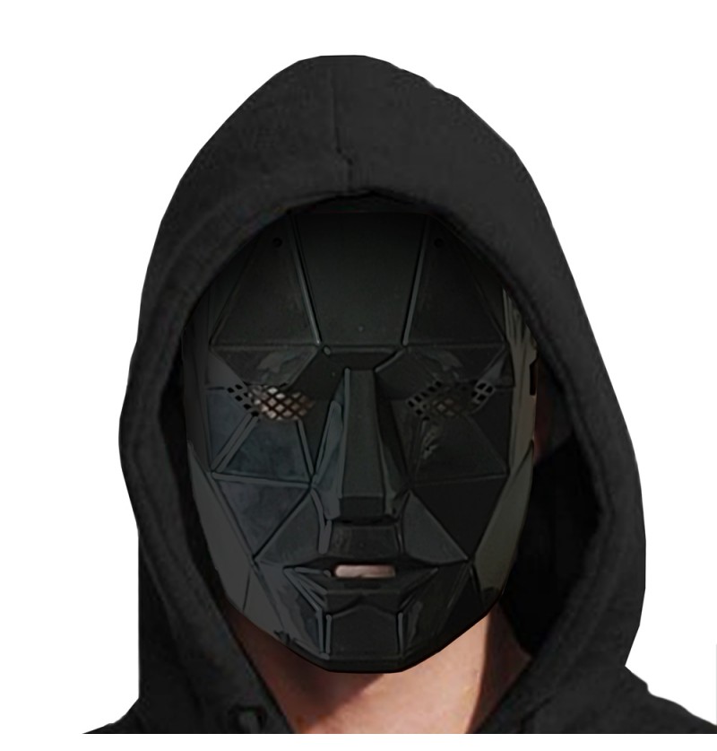 Dødsspil Boss Maske Sort