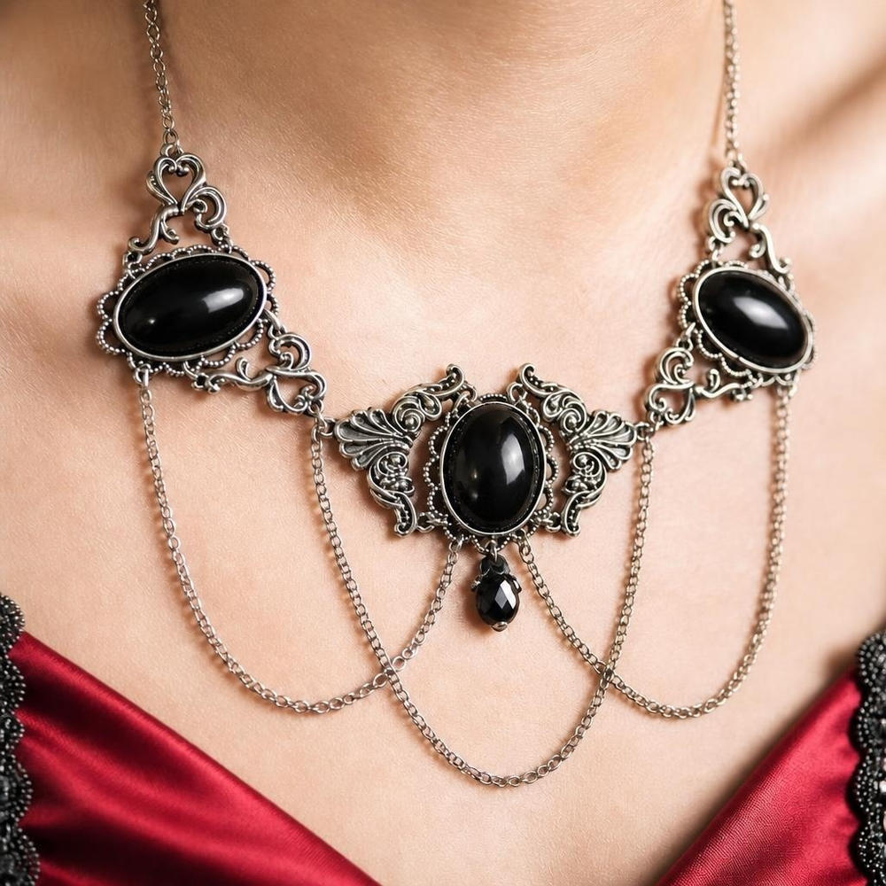 Gotisk Choker Halskæde | Gotisk Halskæder - Smykker - Temashop