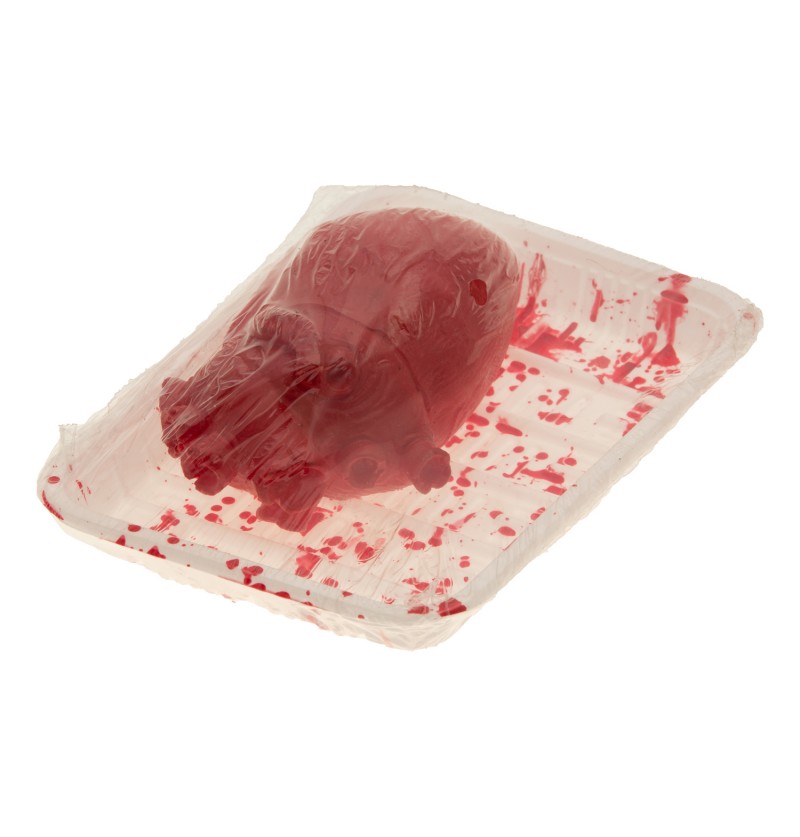 Blodigt Hjerte På Bakke