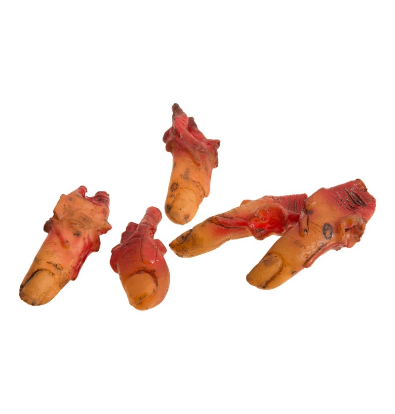 Afrevne Zombiefingre Rød