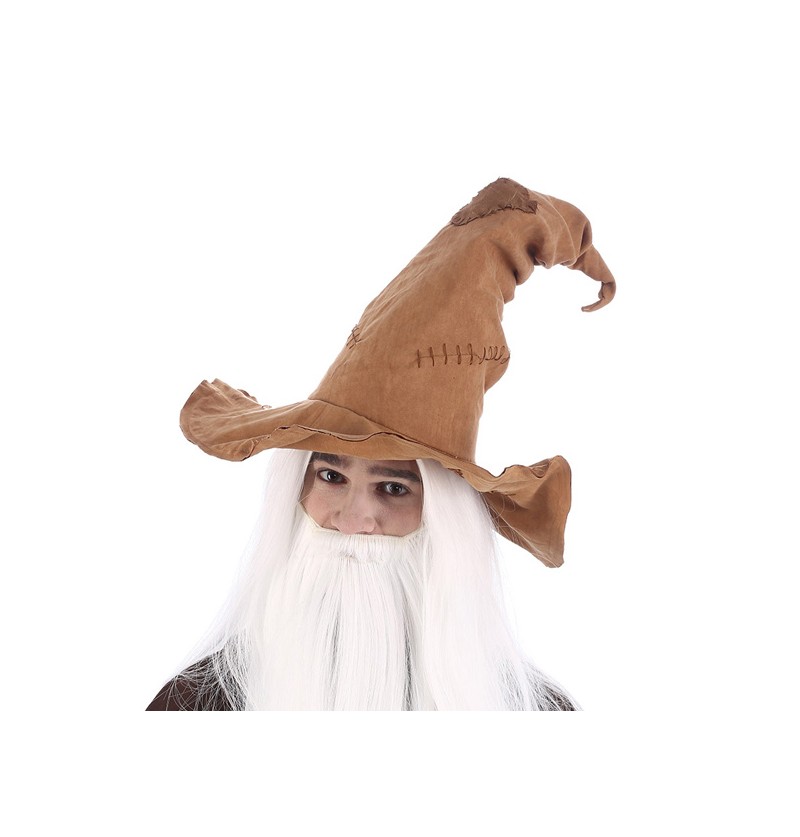 Troldmandshat Brun | Troldmand Hat / Hue / Hjelm - Hovedtilbehør - Temashop