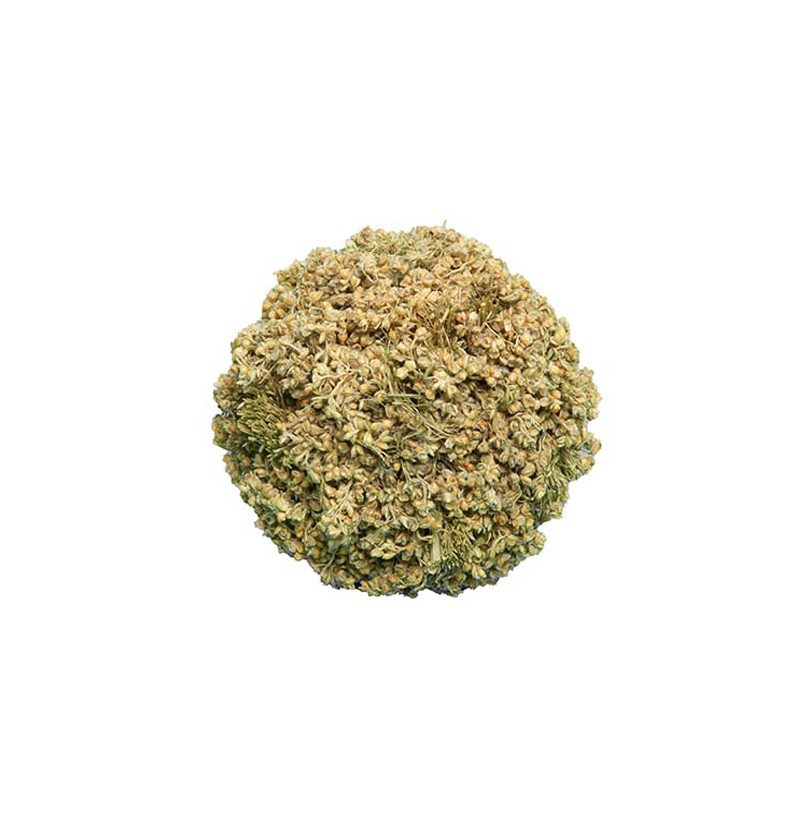 Tørret Blomster Kugle Natur - 1 stk (10 cm) - Temashop