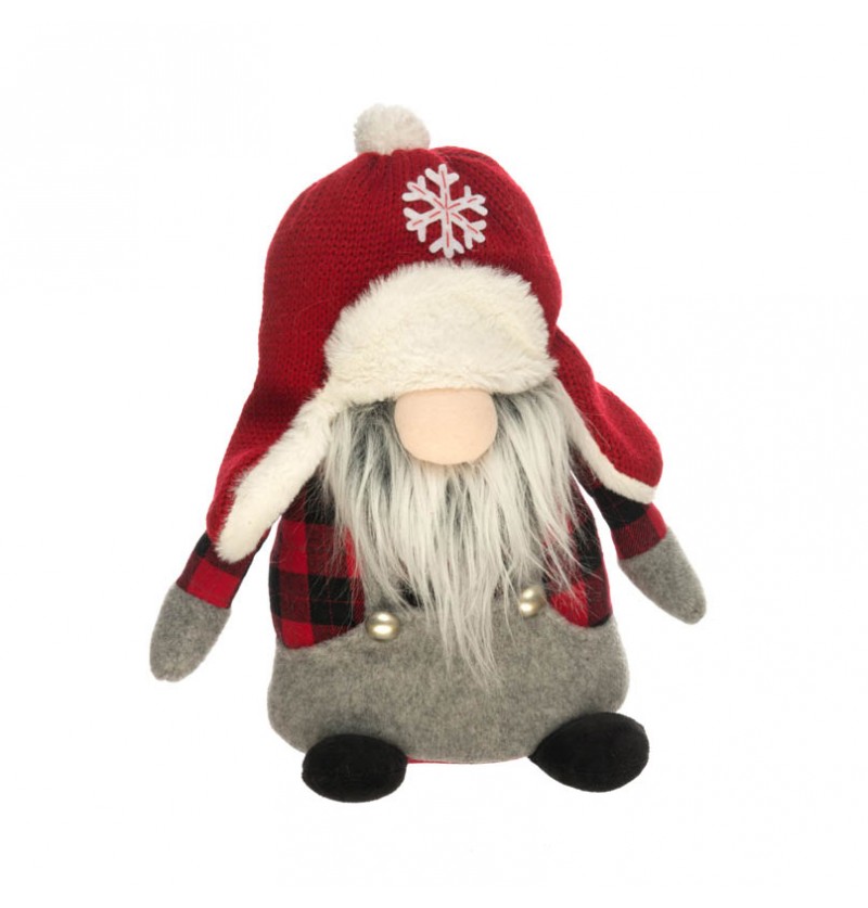 Julenisse Med Rød Hue