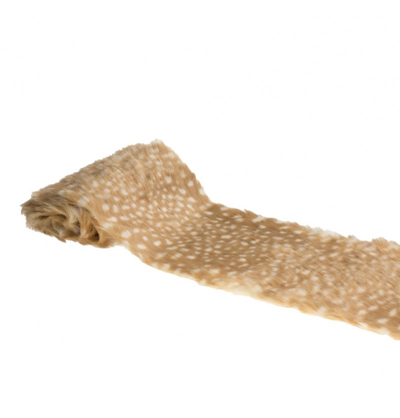 Faux Pels Bordløber Brun