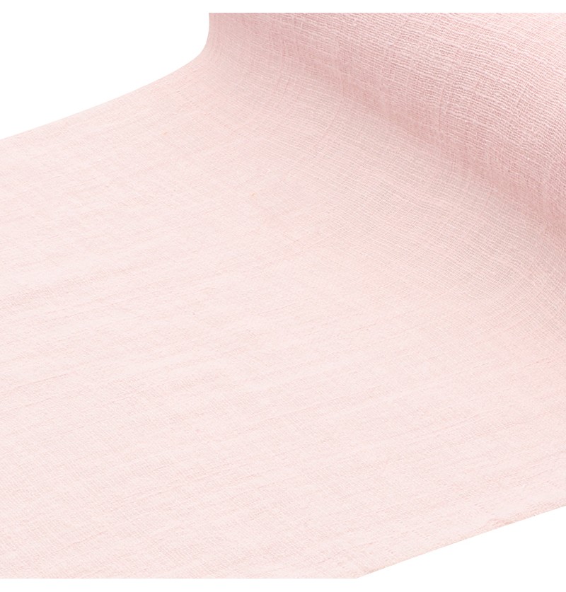 Bomuldsdug Lyserød - 1 stk (125 x 240 cm) | Pink tema Duge - Temashop