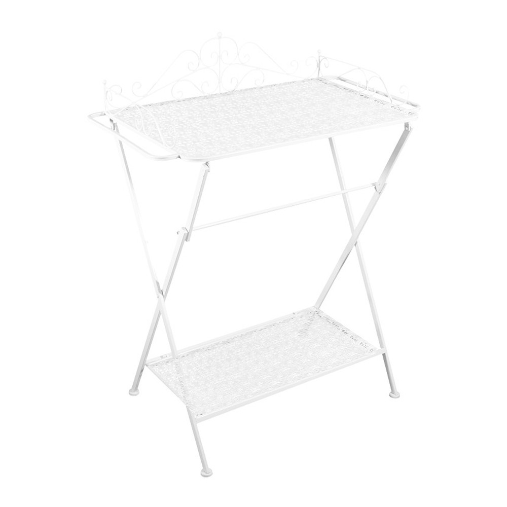 Rullebord Hvid - 1 stk (79 x 45 x 103 cm) - Temashop