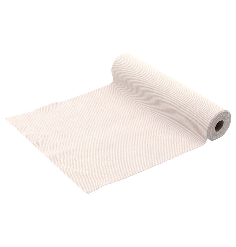 Velour Bordløber Beige