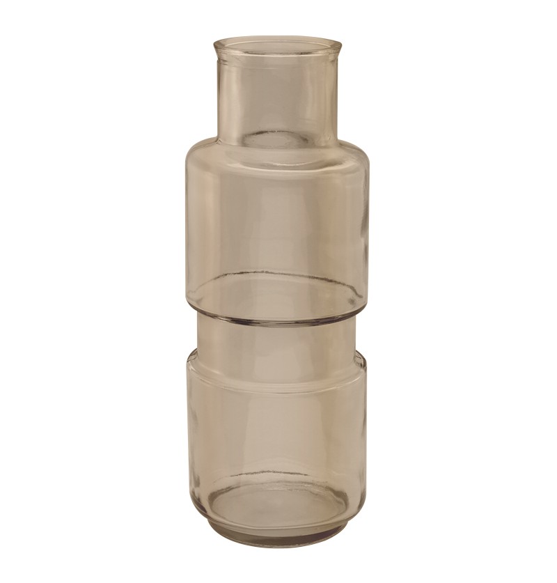 Alba Glasvase Mokka - 1 stk (15 x 45 cm) - Temashop