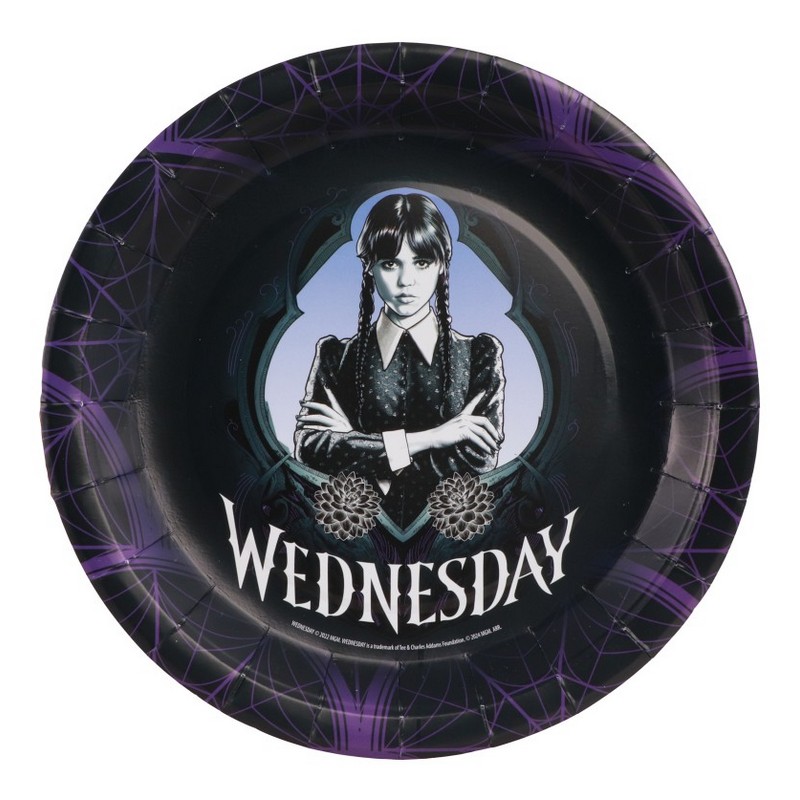 WednesdayÂ® Paptallerkener