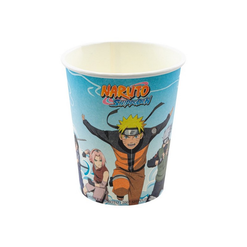 Naruto Papkrus - 8 stk (250 ml) | Naruto Krus - Temashop