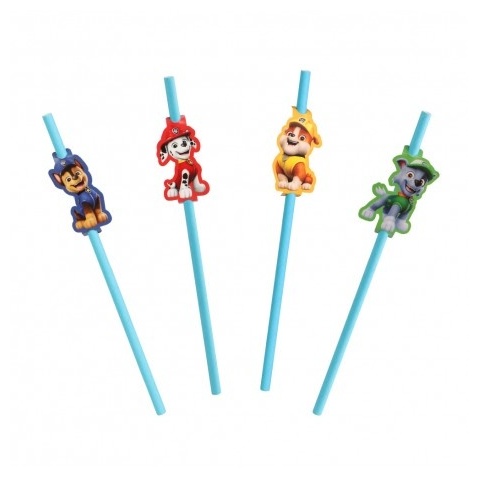 Paw PatrolÂ® Papirsugerør Blå