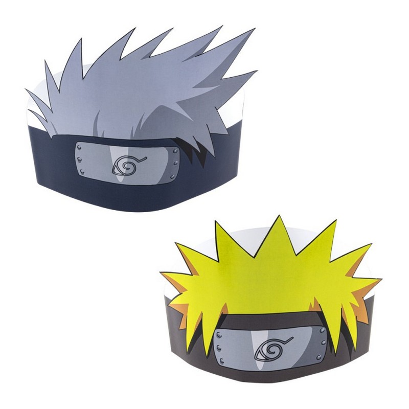 Naruto Paryk Partyhatte | Naruto Partyhatte - Festtilbehør - Temashop