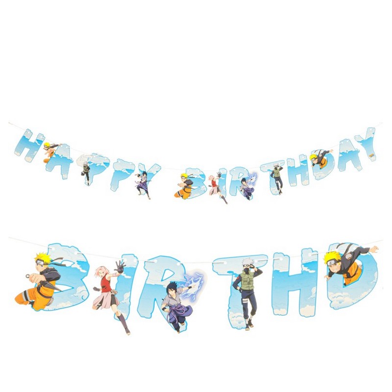 NarutoÂ® Happy Birthday Guirlande