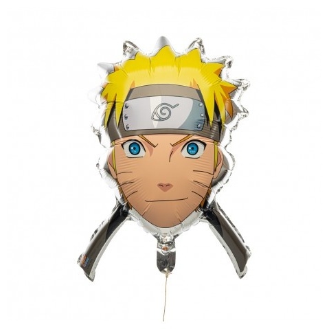 Naruto Shippuden Folieballon - 1 stk (59,2 x 71,6 cm) | Naruto Folieballoner - Temashop