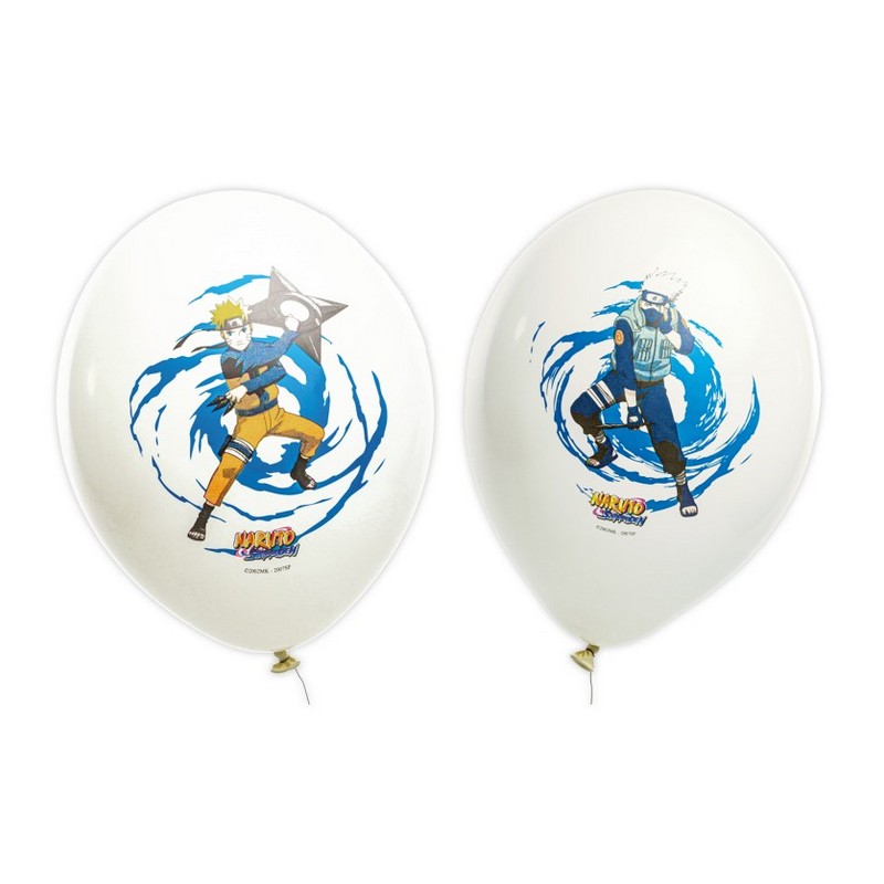 Naruto Latexballoner - 6 stk (27 cm) | Naruto Latexballoner - Temashop